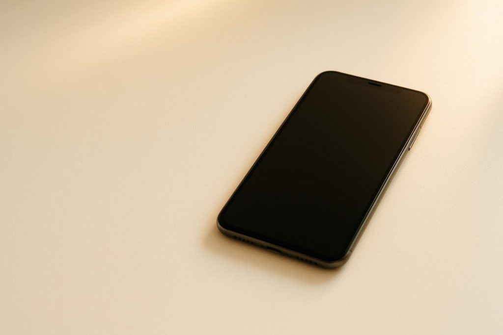 Smartphone representing site readiness for mobile-first indexing.